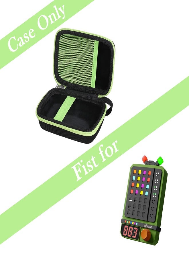 worfty Case for Super Decoder 600-Level Code-Breaking Puzzle Game - Hard Protective Travel Carrying Storage Bag (Case Only) (Green-Black) - Image 2